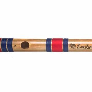 A SCALE NATURAL MEDIUM BAMBOO FLUTE MUSICAL INSTRUMENT 12 INCH (BANSURI)