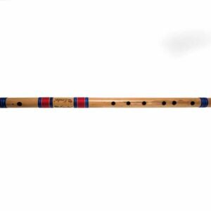 D scale sharp medium assam bamboo flute musical instrument size 16 inch bansuri with flute cover