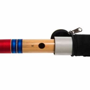 Flutes E scale natural medium assam bamboo flute musical instrument size 15.5 inch bansuri