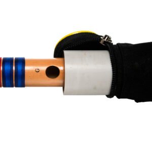 Flutes G scale natural medium assam bamboo flute musical instrument size 13 inch bansuri